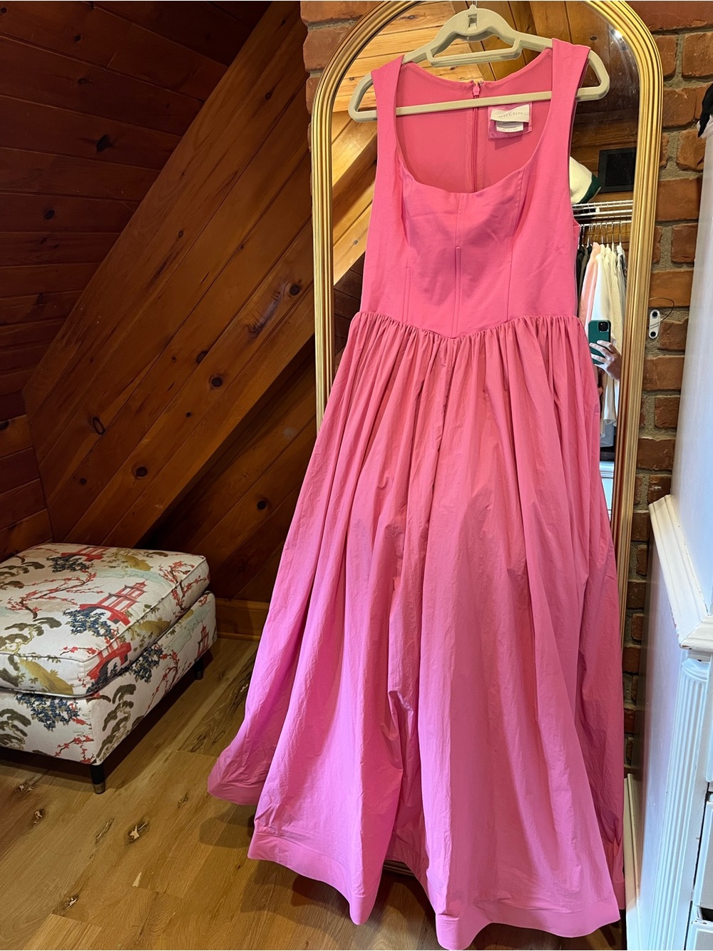 BHLDN Pink Formal Gown- PRINCESS PEACH Halloween (Anthropologie)